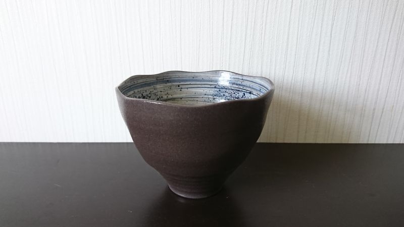 渦潮麺鉢【black】