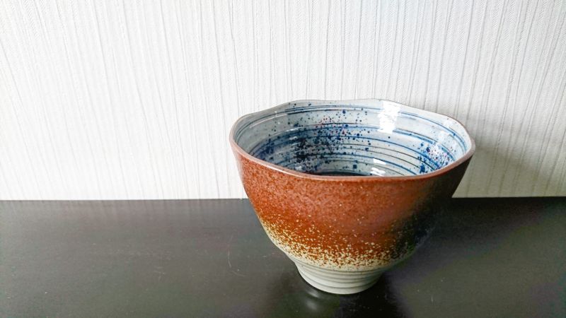 渦潮麺鉢　【茶・白セット】